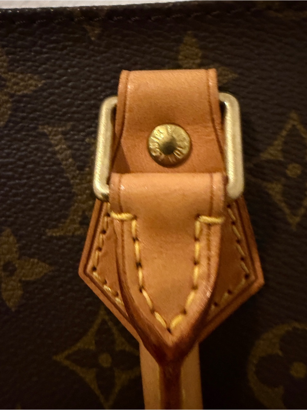 Louis Vuitton Monogram Sac Plat Tote - Picture 4 of 6
